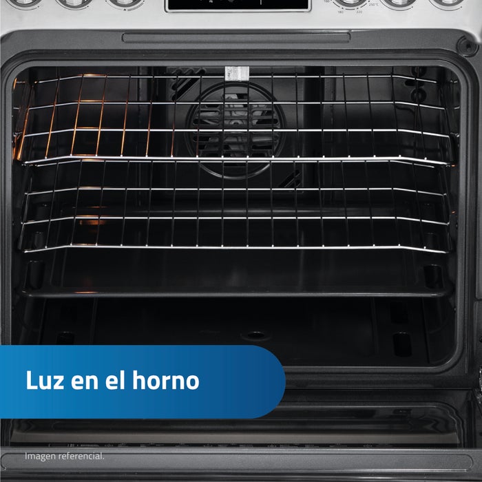 COCINA INDURAMA 5 HORNILLAS MONTECARLO CROMA - 6
