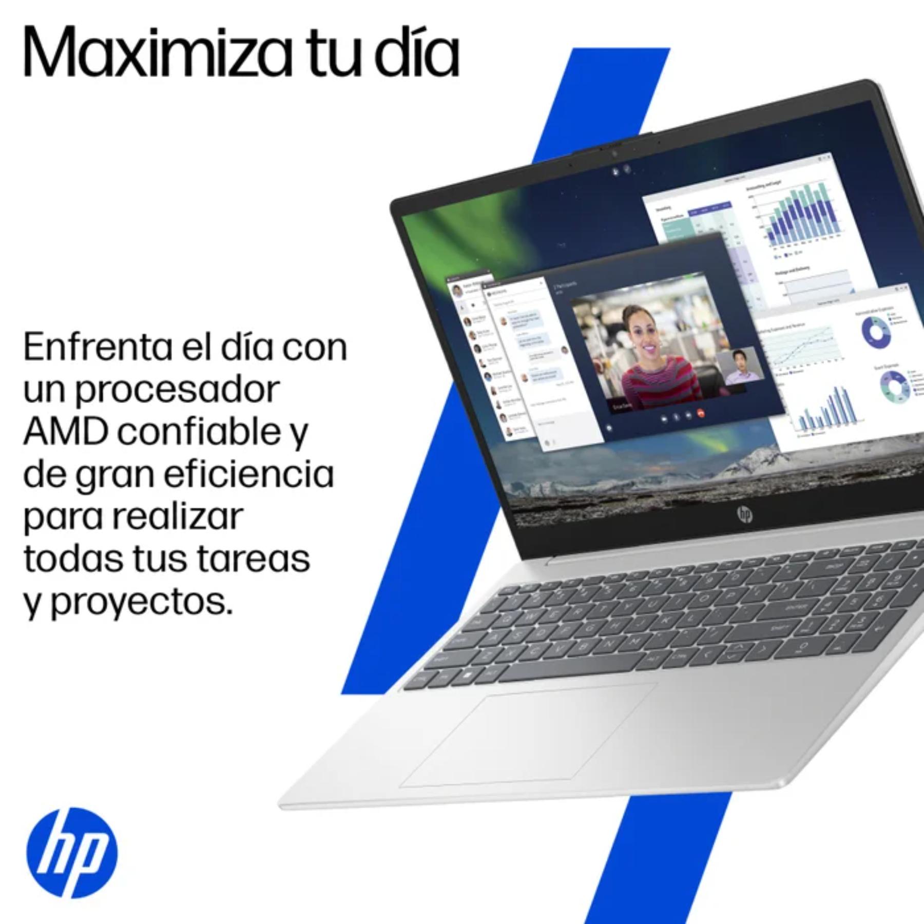 LAPTOP HP 15.6' AMD RYZEN 7 8GB 512GB SSD WINDOWS 11 HOME 15-FC0287LA - 7