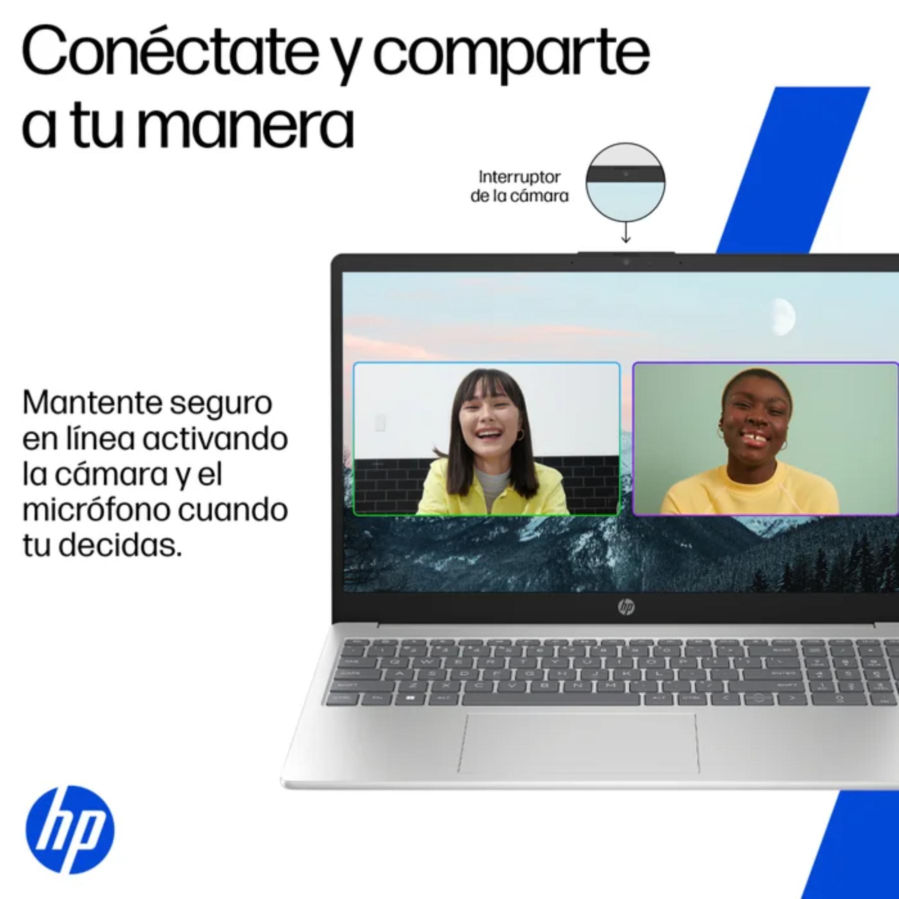 LAPTOP HP 15.6' AMD RYZEN 7 8GB 512GB SSD WINDOWS 11 HOME 15-FC0287LA - 8