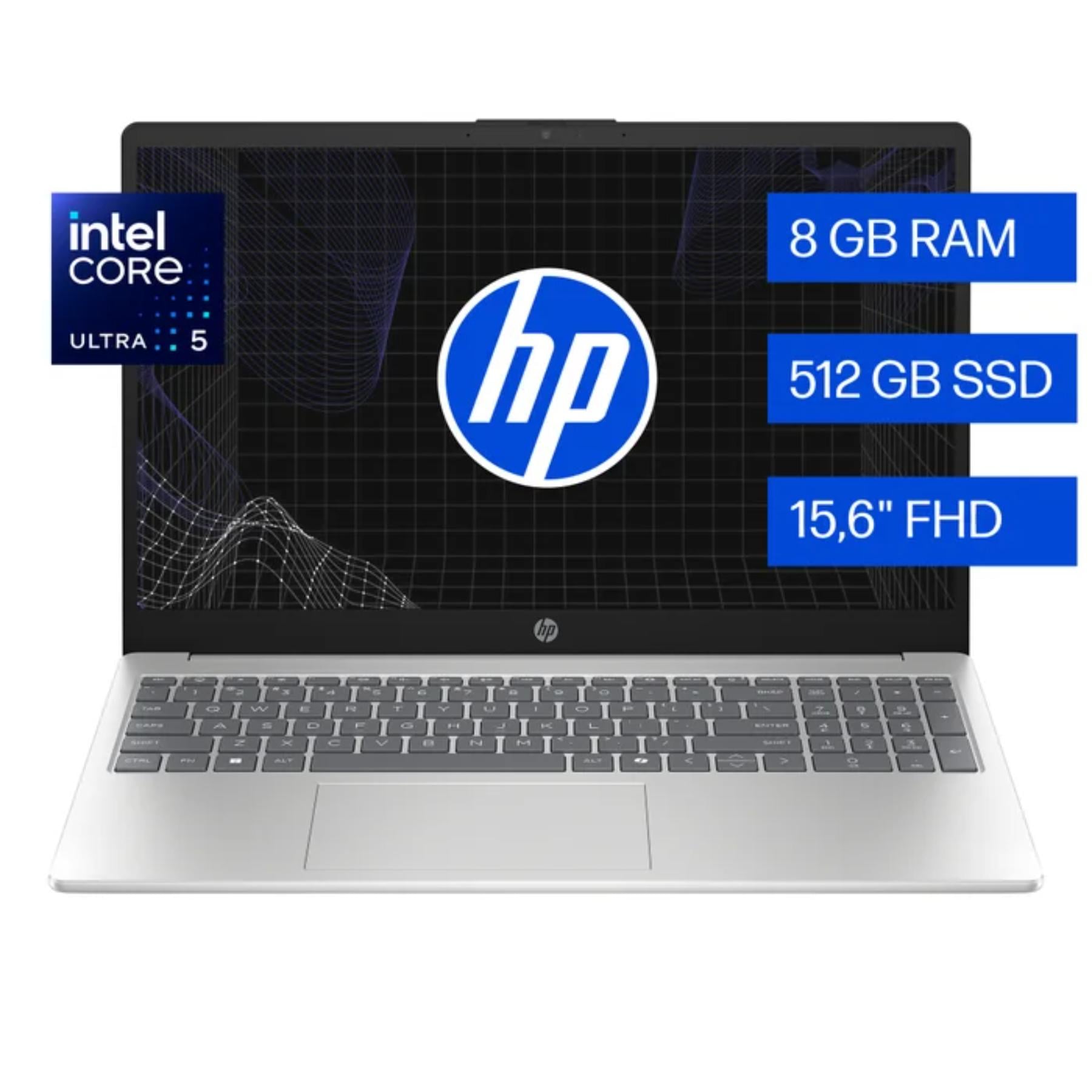 LAPTOP HP 15.6' WINDOWS 11 HOME AI INTEL CORE ULTRA 5 512GB 8GB 15-FD2350LA - 1