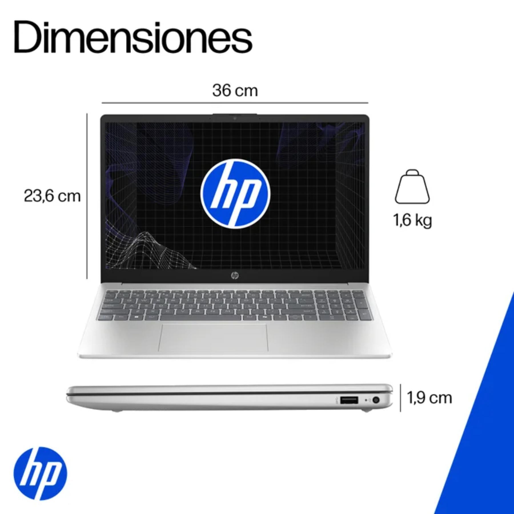 LAPTOP HP 15.6' WINDOWS 11 HOME AI INTEL CORE ULTRA 5 512GB 8GB 15-FD2350LA - 2