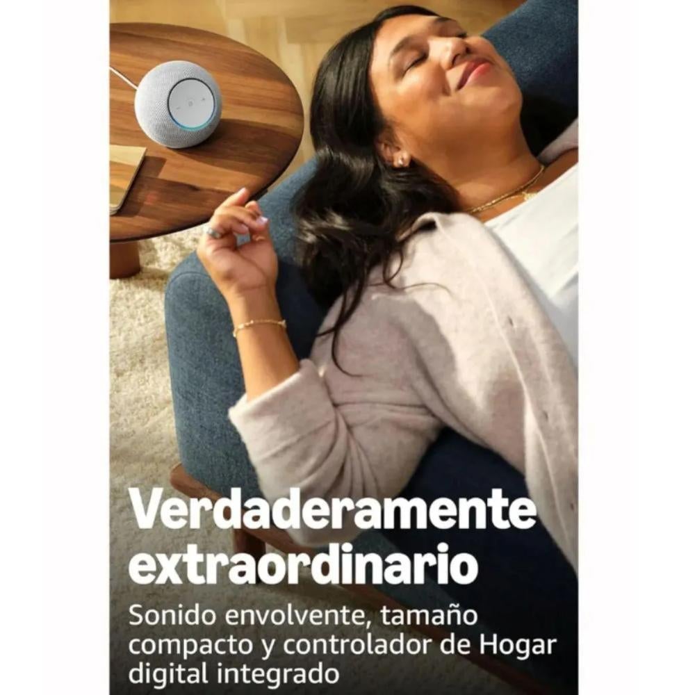 ALTAVOZ INTELIGENTE AMAZON ECHO DOT MAX BLANCO - 4