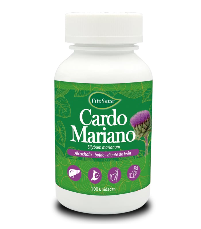 CARDO MARIANO FITOSANA - FRASCO 100U - 1