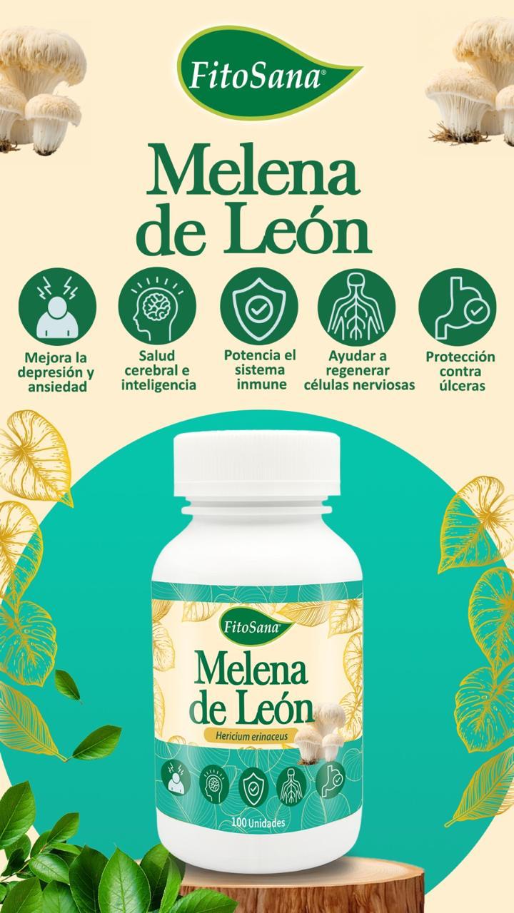 MELENA DE LEON FITOSANA - FRASCO 100U - 2
