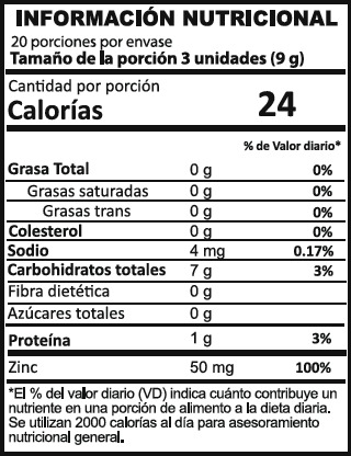 GUMMIES ZINC 50 MG FITOSANA - GOMITAS FUNCIONALES CON ZINC SABOR A COLA NEGRA 200G - 2