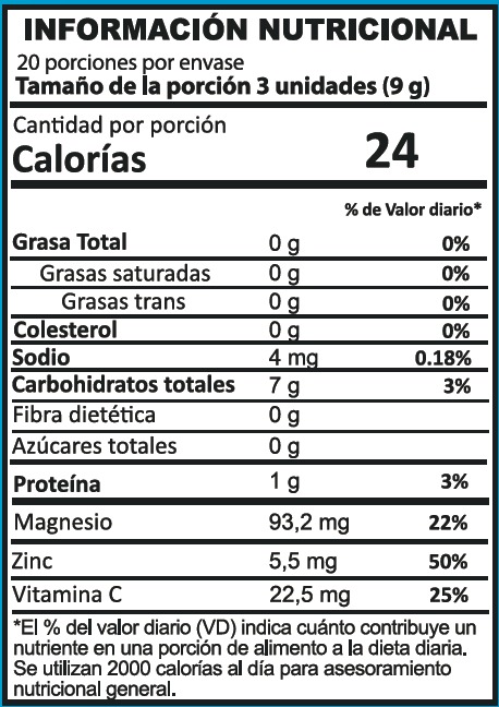 GUMMIES MAGNESIO FITOSANA - GOMITAS FUNCIONALES CON CITRATO DE MG, ZN Y VIT. C, SABOR NARANJA 200G - 2
