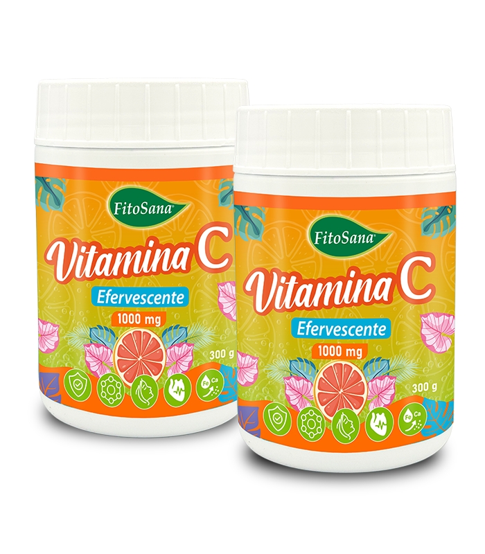 PACK FULL VITAMINA C 1000MG EFERVESCENTE FITOSANA - POTE 300G - 1