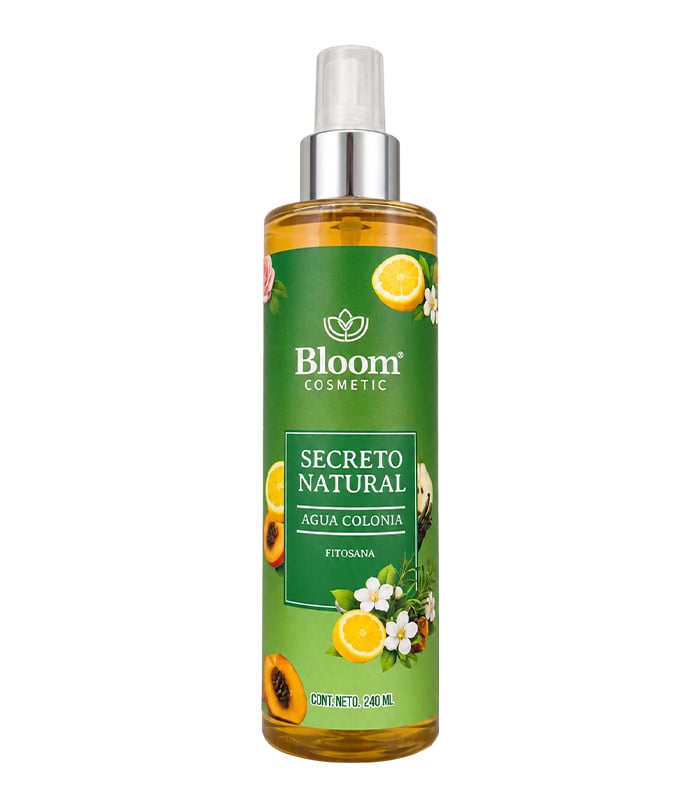 AGUA COLONIA SECRETO NATURAL 240ML - BLOOM COSMETIC - 1