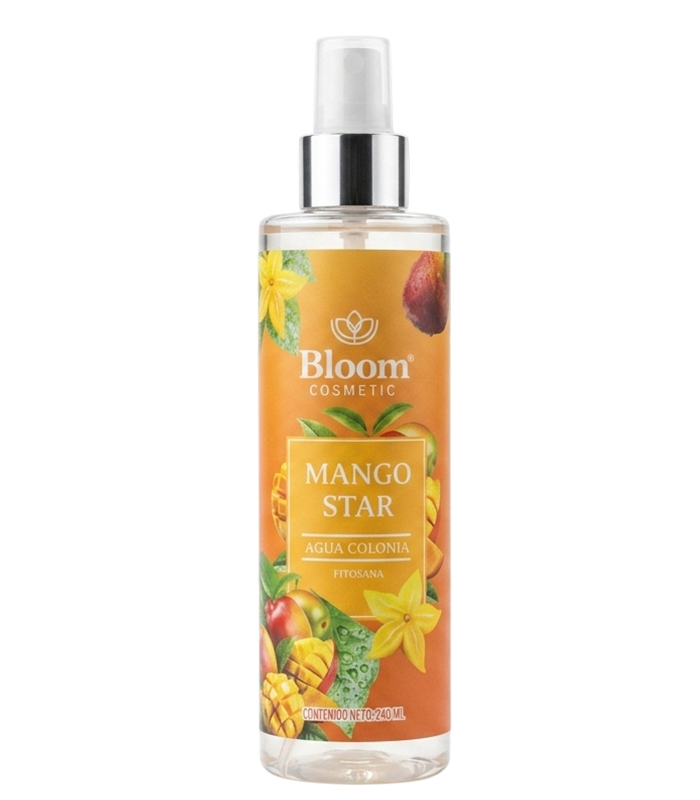 AGUA COLONIA MANGO STAR 240ML - BLOOM COSMETIC - 1