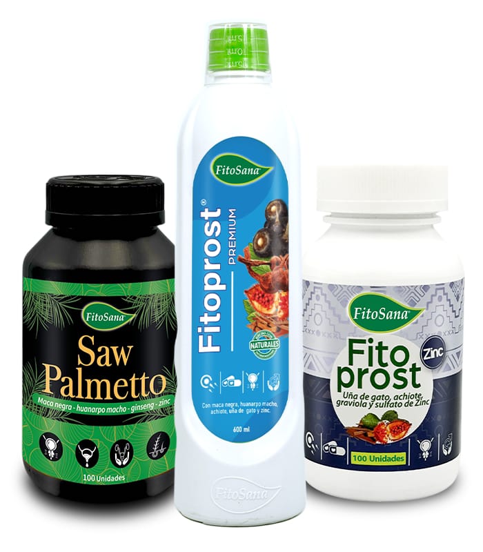 PACK CUIDA TU PROSTATA FITOPROST - SAW PALMETTO FITOSANA - 1