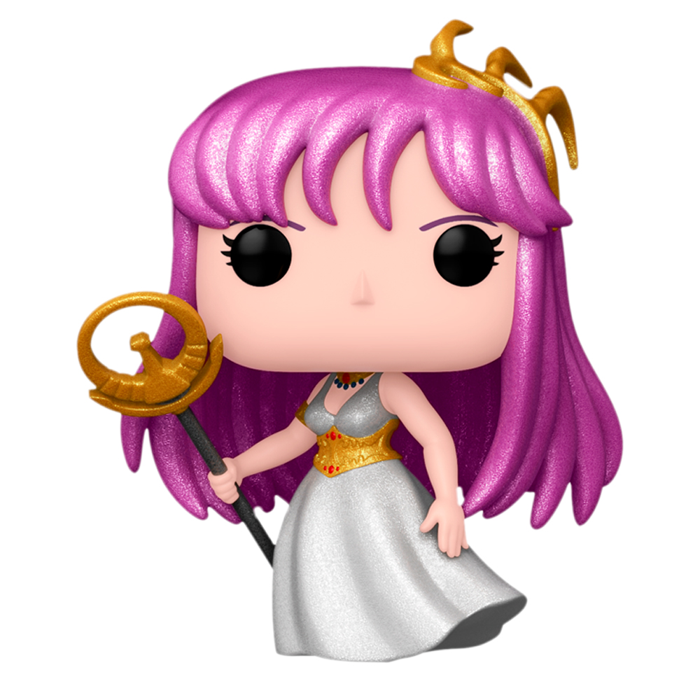 FIGURA COLECCIONABLE FUNKO POP! SAINT SEIYA SAORI KIDO #1463 DIAMOND AE EXCLUSIVE (ATHENA LOS CABALLEROS DEL ZODIACO) - 2