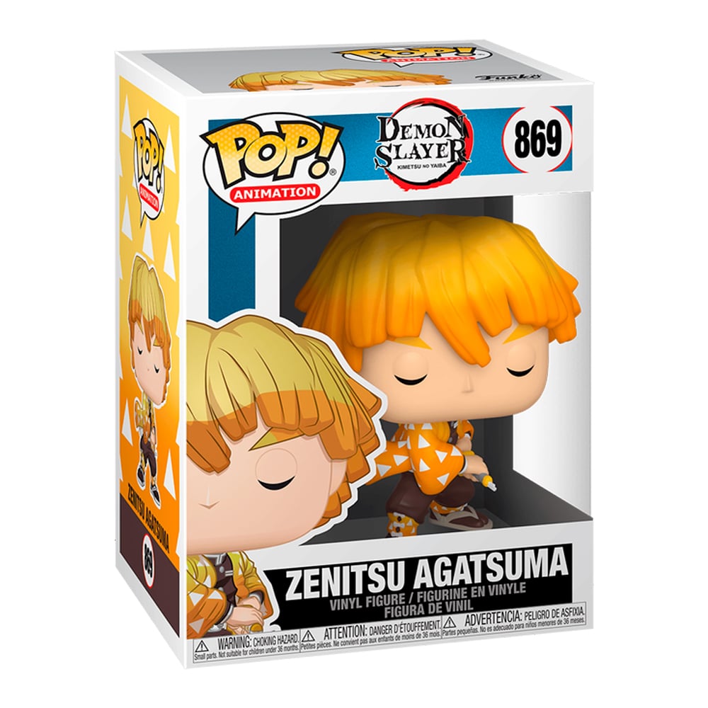 FUNKO POP! ANIME: DEMON SLAYER - ZENITSU AGATSUMA #869 - 1