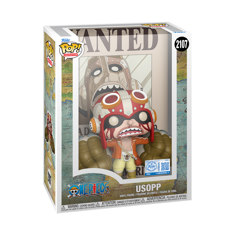FUNKO POP COVER ONE PIECE - DIOS USOPP EXCLUSIVO FUNKO #2107 - 1