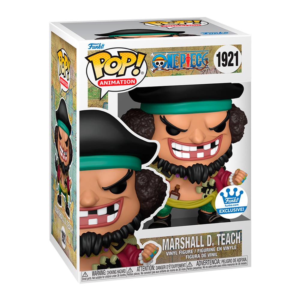 FUNKO POP ANIME: ONE PIECE MARSHALL D. TEACH #1921 - 1