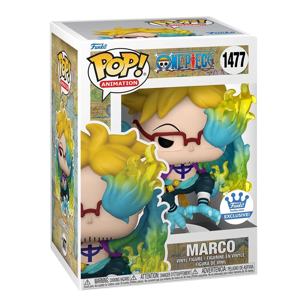 FUNKO POP! ANIME: ONE PIECE - MARCO #1477 - 1