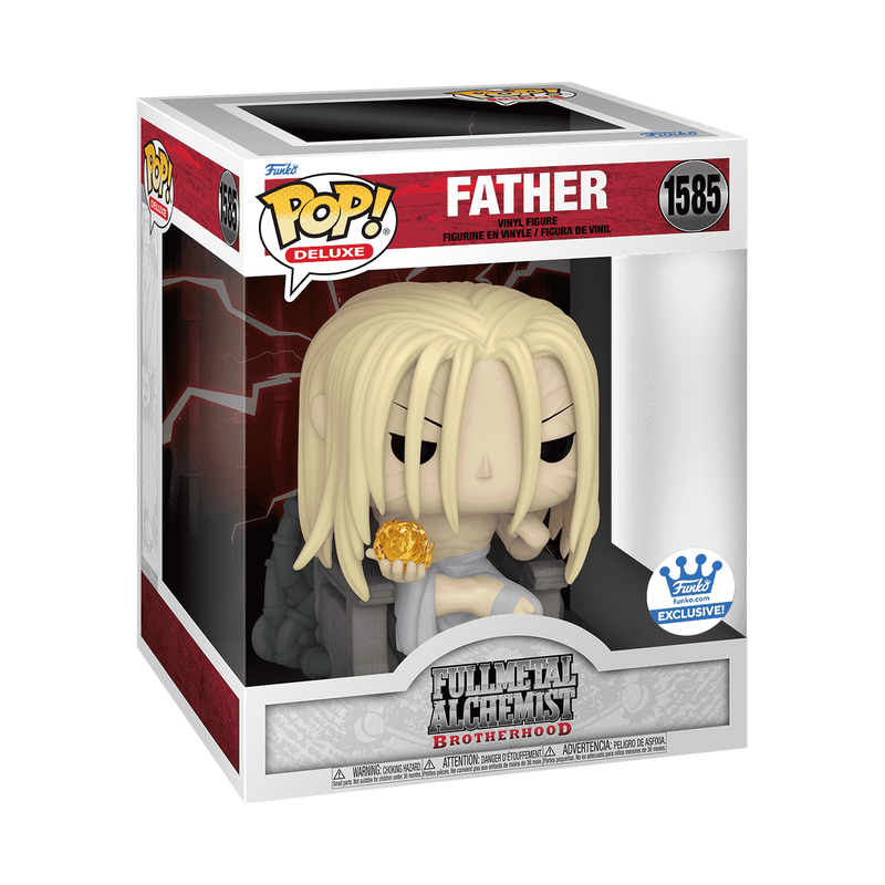 FUNKO POP! AMIME: FULLMETAL ALCHEMIST BROTHER -  FATHER CHASE GLOW FUNKO POP #1585 - 1