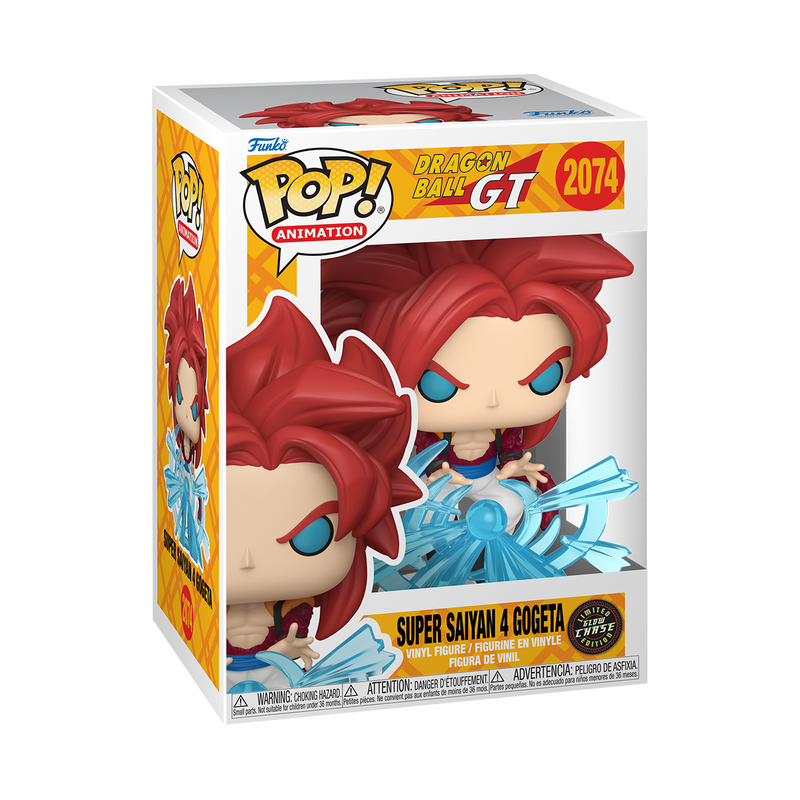 FUNKO POP! ANIME: DRAGON BALL GT - SUPER SAIYAN 4 GOGETA #2074 (CHASE) - 1
