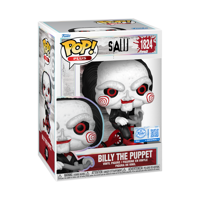 FUNKO POP! PLUS SAW - BILLY THE PUPPET SPECIAL EDITION #1824 - 1