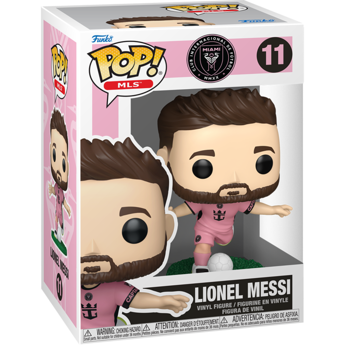 FUNKO POP! FOOTBALL MLS : INTER MIAMI - LIONEL MESSI UNIFORME ROSA #11 - 1