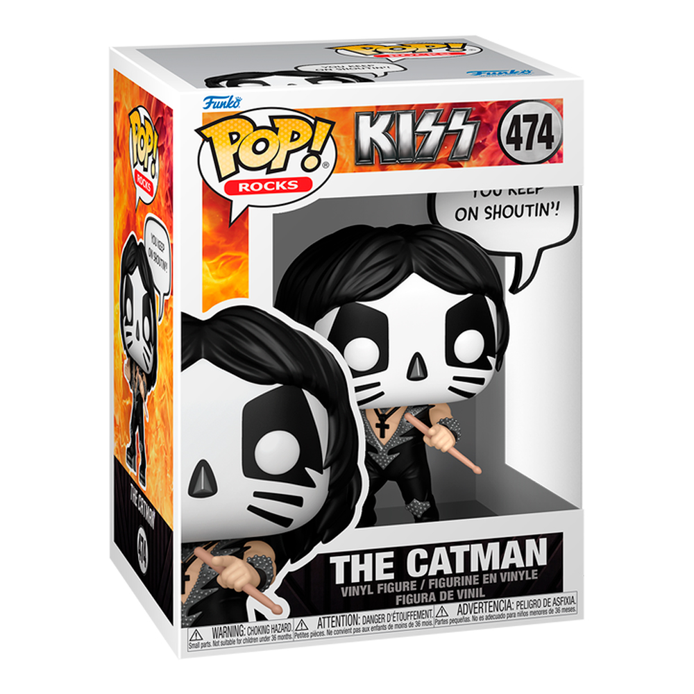 FUNKO POP! ROCKS: KISS - THE CATMAN #474 - 1