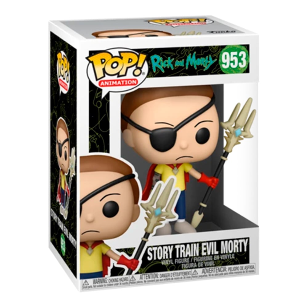 FUNKO POP! ANIMATION  : RICK Y MORTY – STORY TRAIN EVIL MORTY #953 - 1