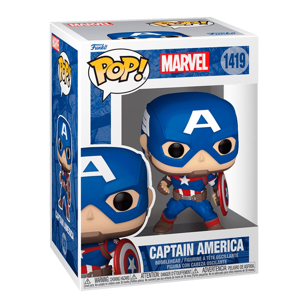 FUNKO POP! MOVIE: MARVEL - CAPITAN AMERICA #1419 - 1