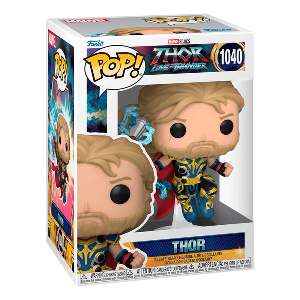 FUNKO POP! MOVIE: MARVEL - THOR LOVE AND THUNDER - THOR #1040 - 1