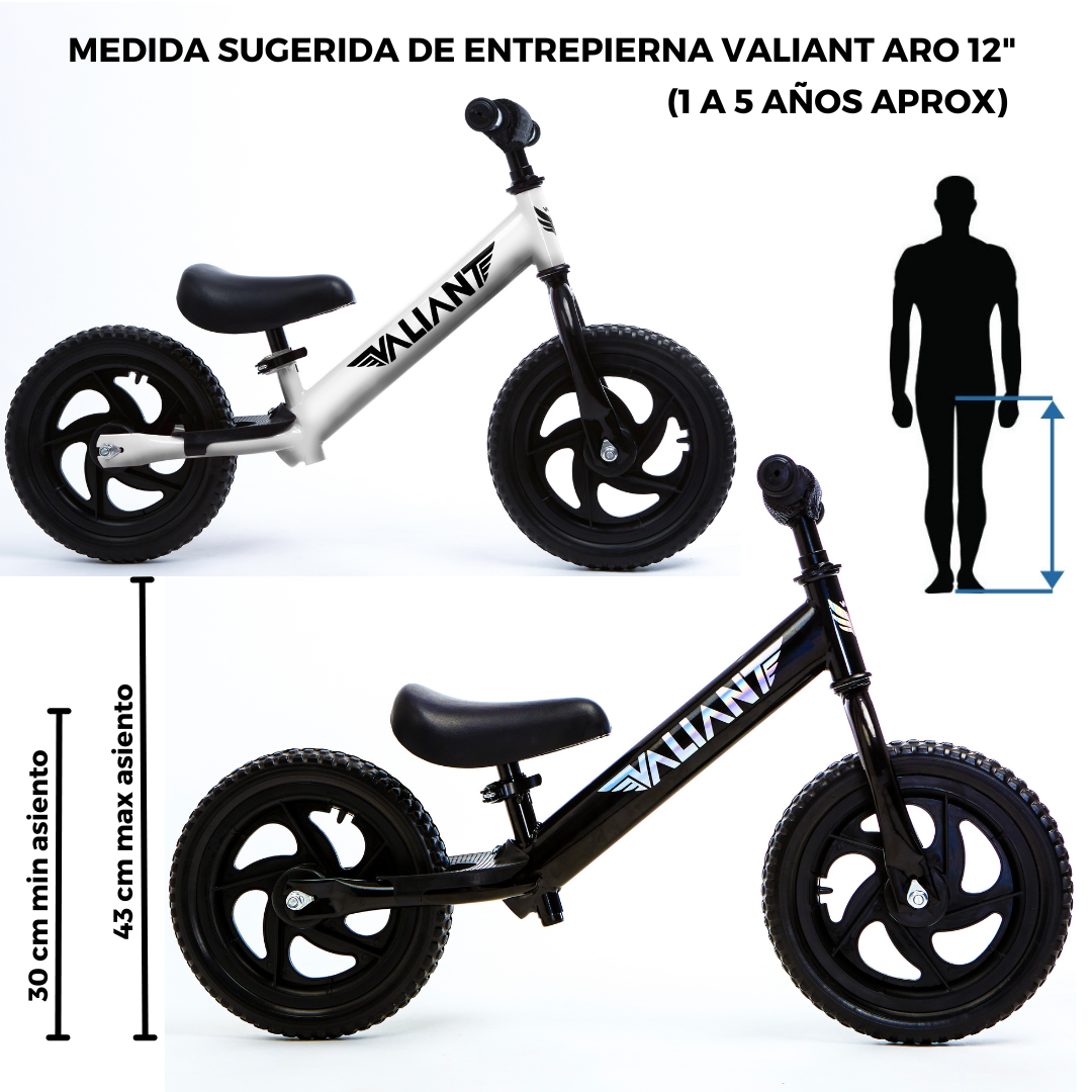 BICICLETA DE EQUILIBRIO PARA BEBES ARO 12 (1 A 4 AÑOS) ROJA - 6