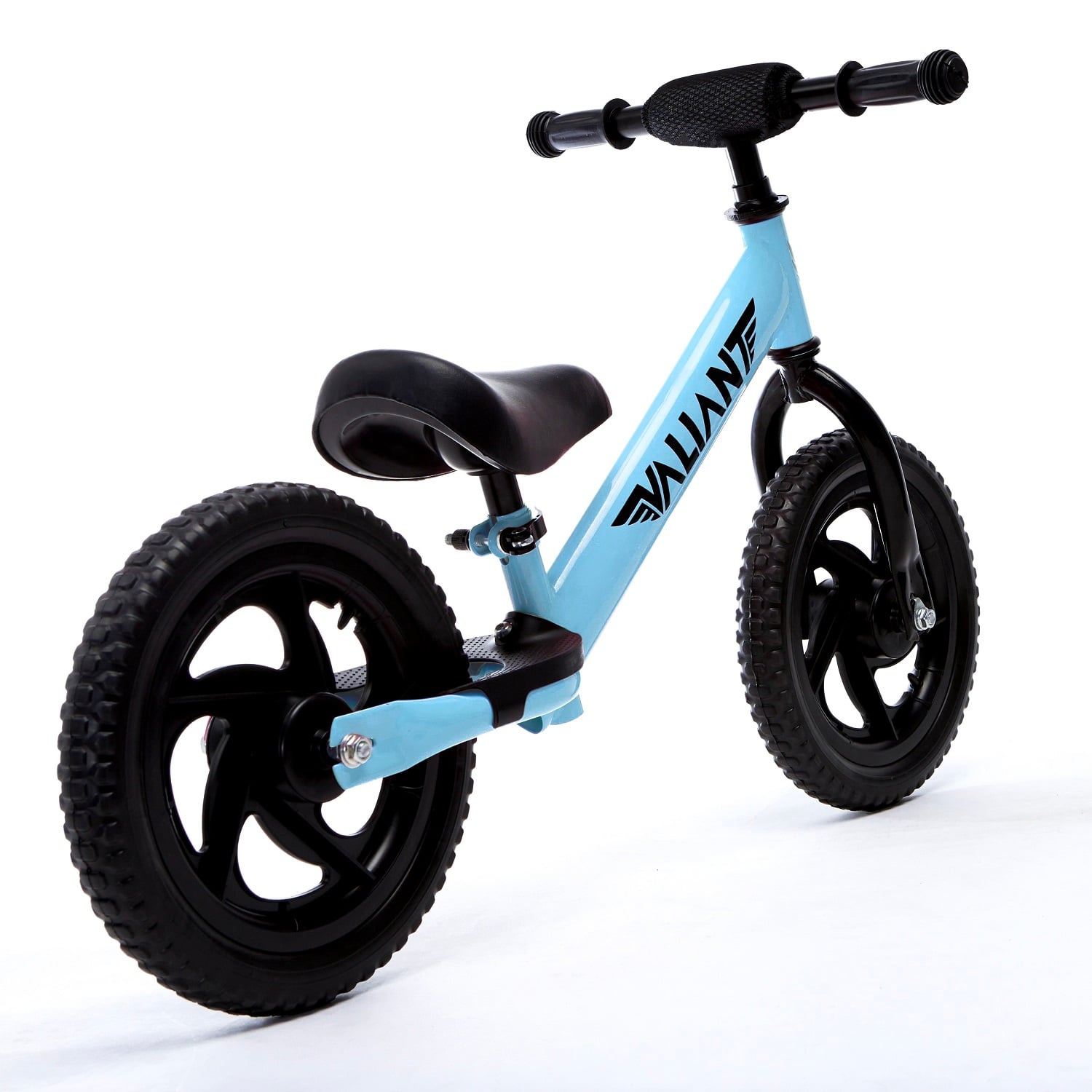 BICICLETA DE EQUILIBRIO PARA BEBES ARO 12 (1 A 4 AÑOS) CELESTE - 3