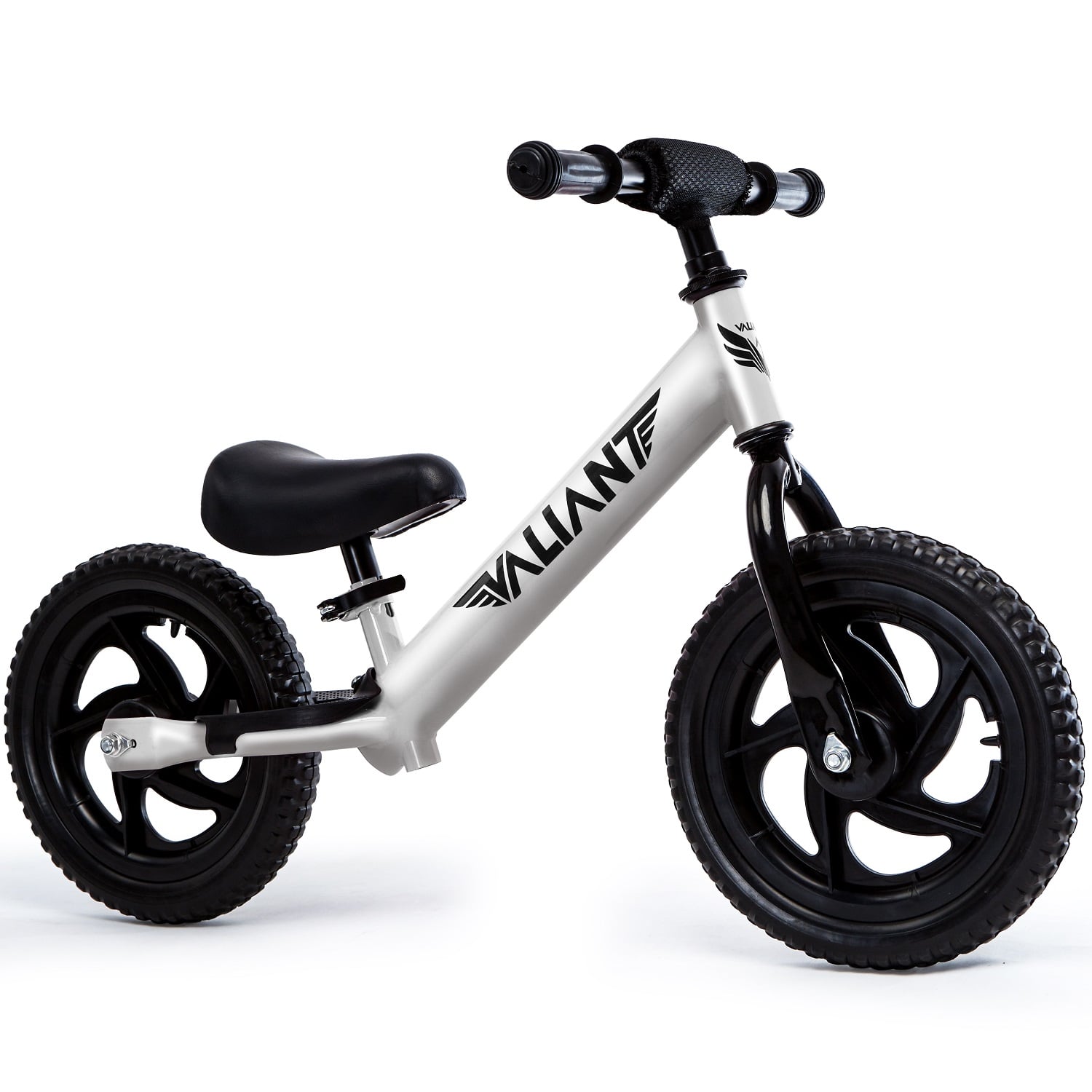 BICICLETA DE EQUILIBRIO PARA BEBES ARO 12 (1 A 4 AÑOS) PLATEADA - 1