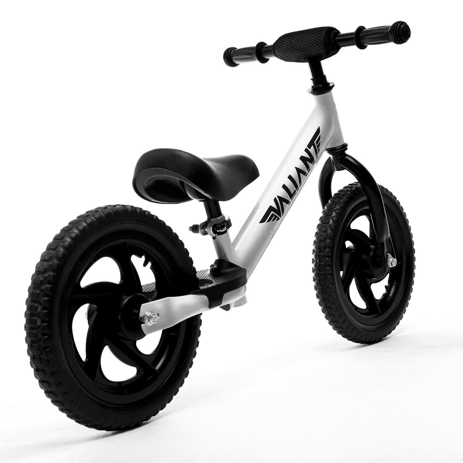 BICICLETA DE EQUILIBRIO PARA BEBES ARO 12 (1 A 4 AÑOS) PLATEADA - 3