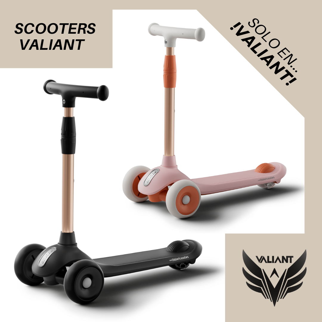 SCOOTER PARA NIÑOS VALIANT NEGRO (2 A 8 AÑOS) - 3