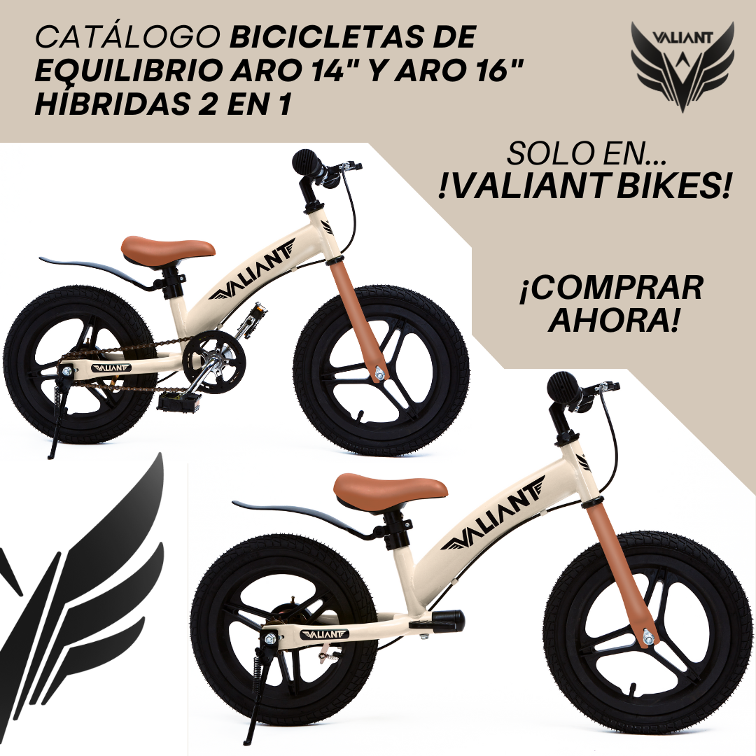 BICICLETA DE EQUILIBRIO ARO 16 3 EN 1 (4 A 8 AÑOS) AMARILLA - 6