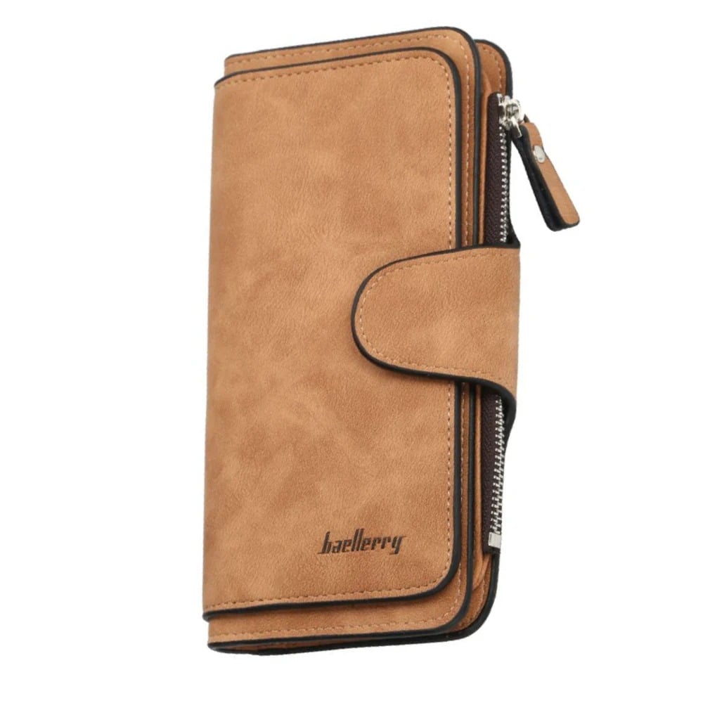 BILLETERA BAELLERRY N2345 CUERO VEGANO TIPO EJECUTIVA MUJER - 2