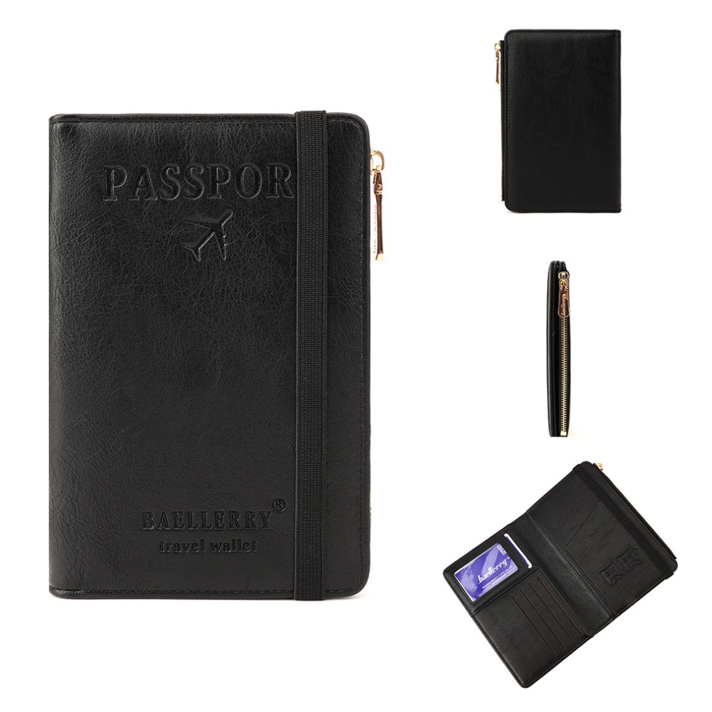 BILLETERA Y PORTA PASAPORTE BAELLERRY K2392 CUERO VEGANO - 3