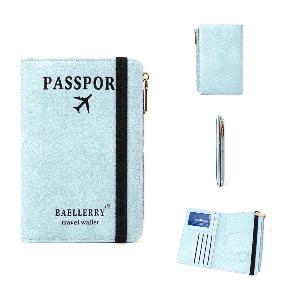 BILLETERA Y PORTA PASAPORTE BAELLERRY K2392 CUERO VEGANO - 4