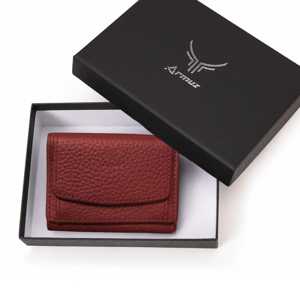 BILLETERA DE CUERO SLIM 5156 CON RFID. DAMA - 8