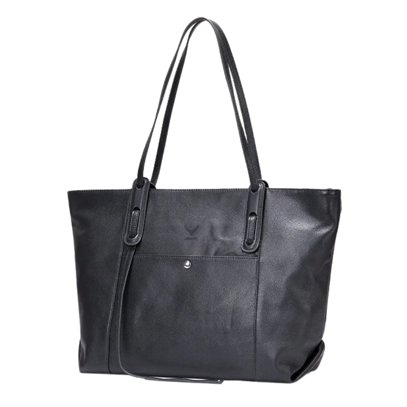 BOLSO DE CUERO VACUNO 8175 DE AMPLIA CAPACIDAD - 6