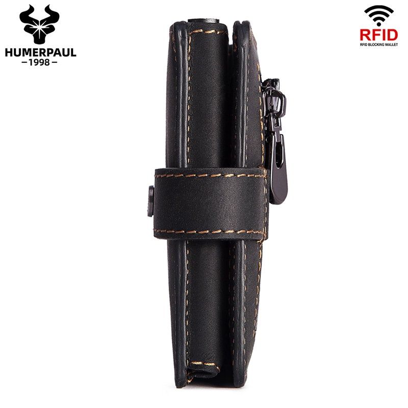 TARJETERO Y BILLETERA DE CUERO VACUNO DE ALTA GAMA JEEP KAVIS BP944 - 4