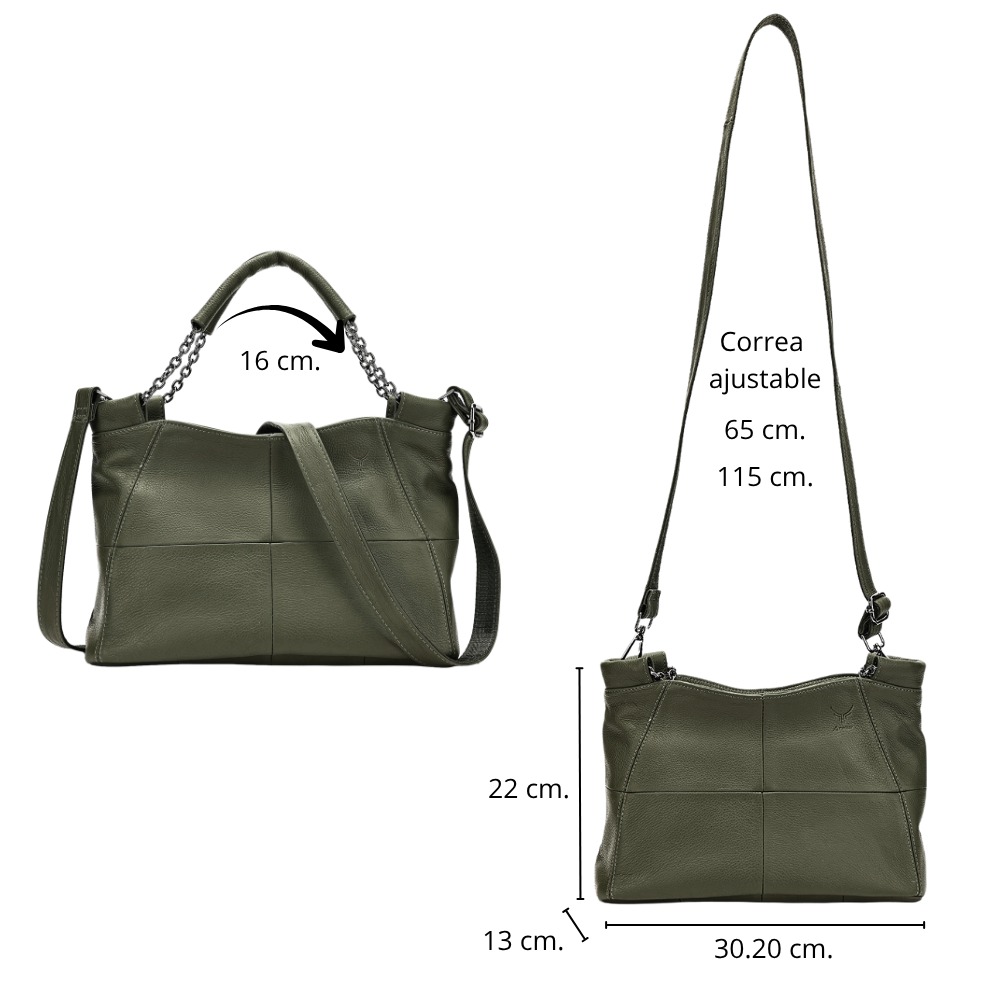 CARTERA DE CUERO VACUNO 7611 - 5
