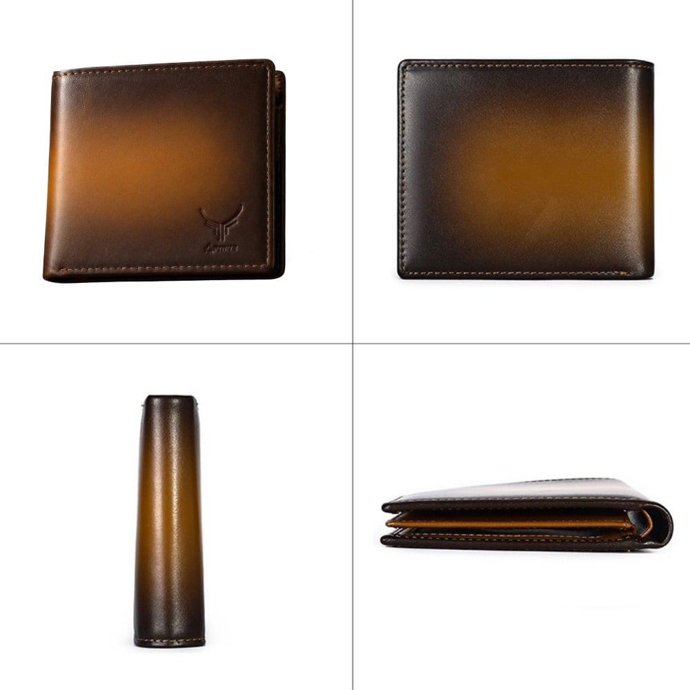 BILLETERA DE CUERO VACUNO PREMIUM 1216 - 4
