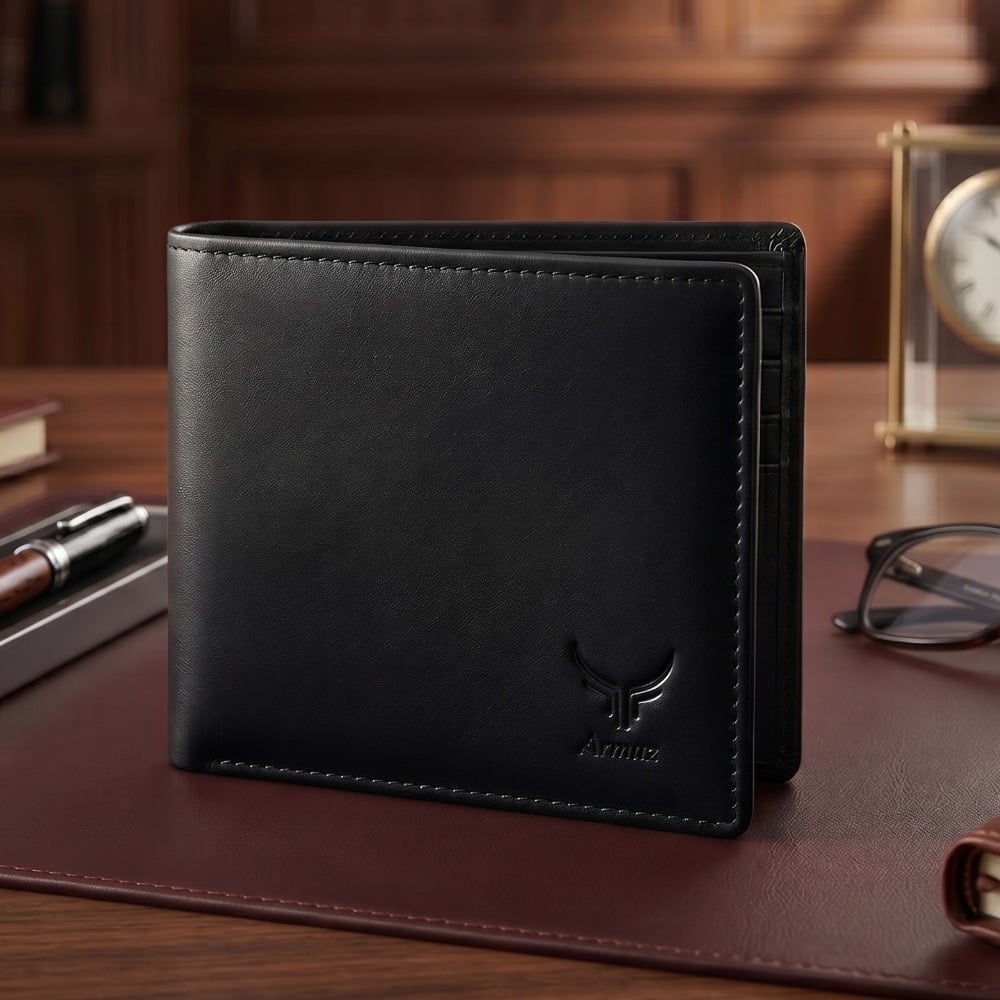 BILLETERA DE CUERO VACUNO PREMIUM 1216 - 7