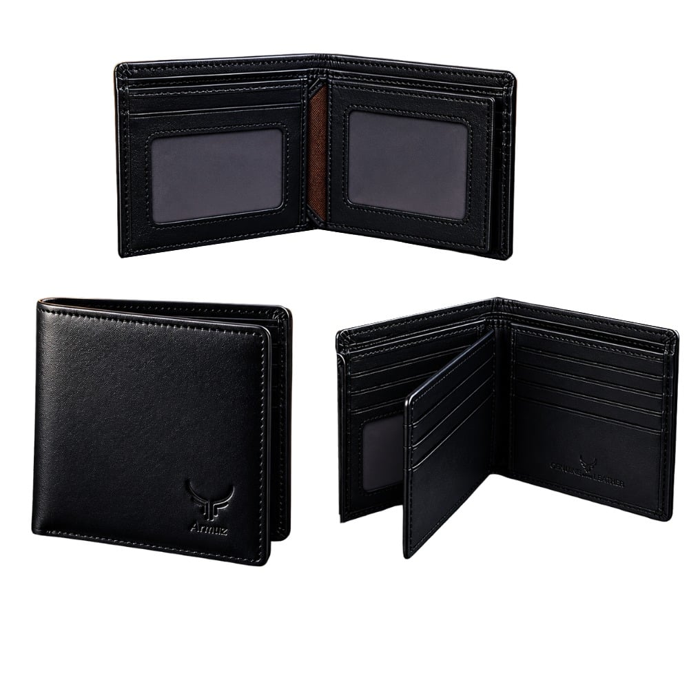 BILLETERA DE CUERO VACUNO PREMIUM 1216 - 9