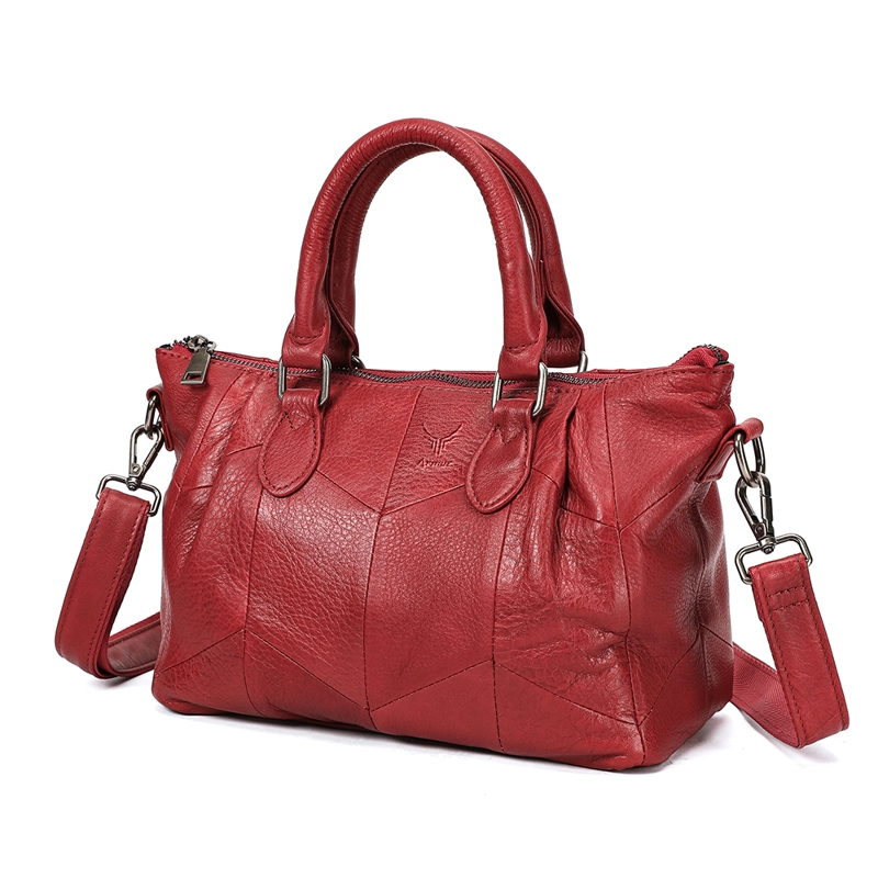 CARTERA DE CUERO VACUNO 7759 DISEÑO MODERNO. DAMAS - 7