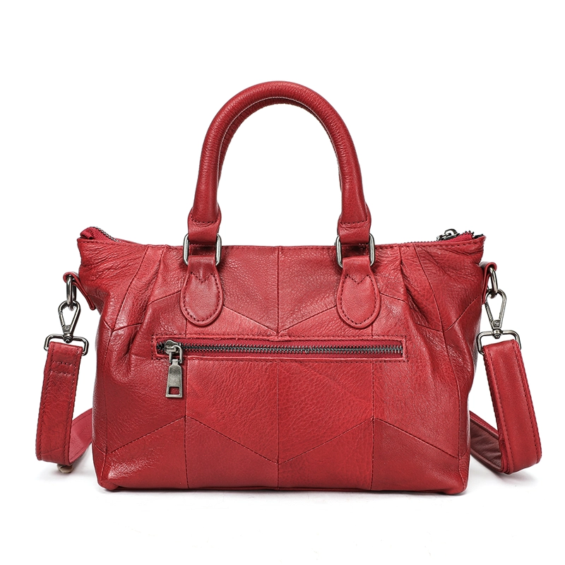 CARTERA DE CUERO VACUNO 7759 DISEÑO MODERNO. DAMAS - 8