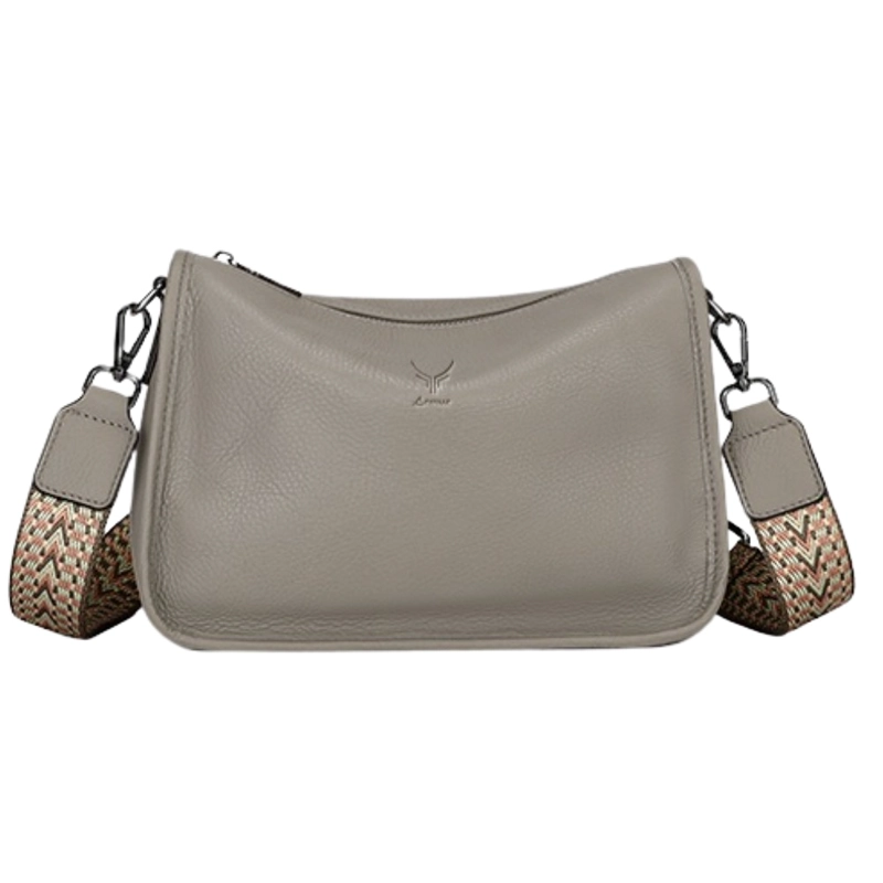 CARTERA DE CUERO VACUNO 7745 CAPUCCINO. MUJER - 6