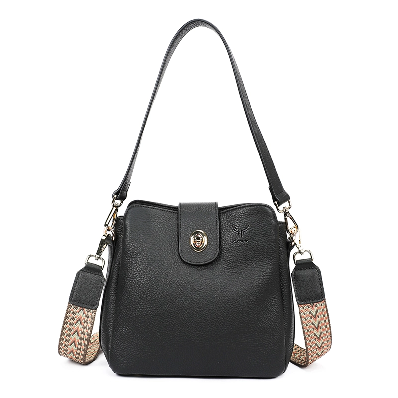 CARTERA DE CUERO VACUNO 7778 DE DISEÑO MODERNO - 8