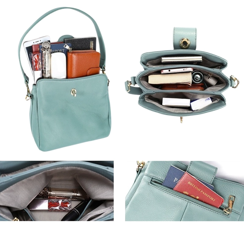 CARTERA DE CUERO VACUNO 7778 DE DISEÑO MODERNO - 9