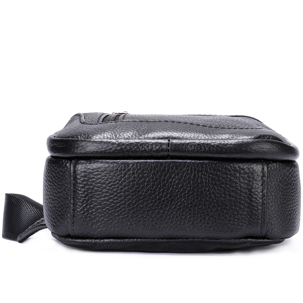 PECHERA DE CUERO VACUNO DE ALTA GAMA 7702 NEGRO - 6