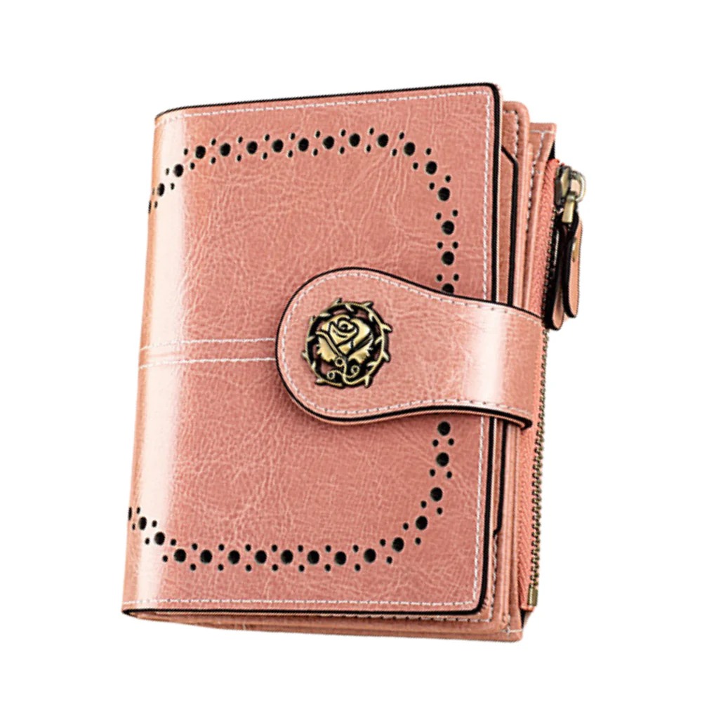 BILLETERA DE CUERO VACUNO 3507 DISEÑO MODERNO CON RFID. MUJER - 6